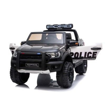 FORD RANGER F150RP POLICJA LICENCJA,4x4, MIĘKKIE KOŁA EVA, MIĘKKIE SIEDZENIE, WOLNY START, KLUCZYK FULL OPCJA 12V
