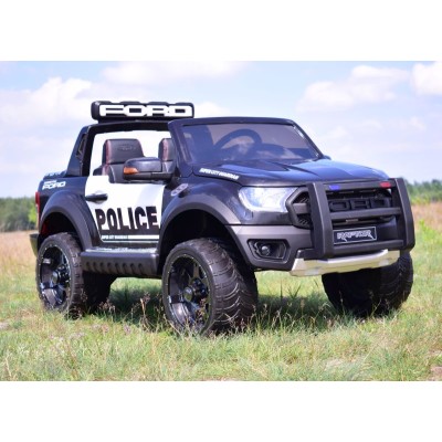 FORD RANGER F150RP POLICJA LICENCJA,4x4, MIĘKKIE KOŁA EVA, MIĘKKIE SIEDZENIE, WOLNY START, KLUCZYK FULL OPCJA 12V