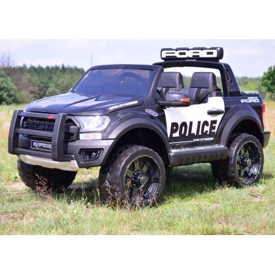 FORD RANGER F150RP POLICJA LICENCJA,4x4, MIĘKKIE KOŁA EVA, MIĘKKIE SIEDZENIE, WOLNY START, KLUCZYK FULL OPCJA 12V