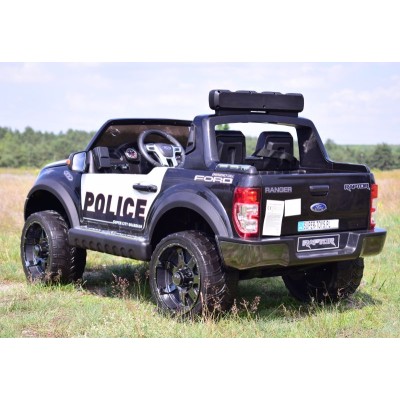 FORD RANGER F150RP POLICJA LICENCJA,4x4, MIĘKKIE KOŁA EVA, MIĘKKIE SIEDZENIE, WOLNY START, KLUCZYK FULL OPCJA 12V