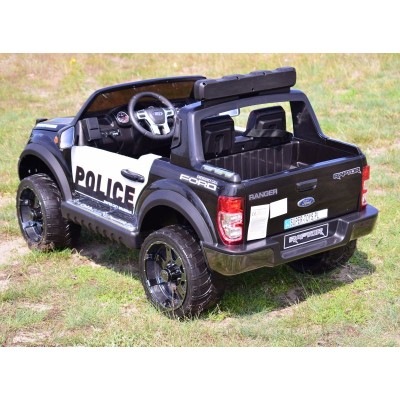 FORD RANGER F150RP POLICJA LICENCJA,4x4, MIĘKKIE KOŁA EVA, MIĘKKIE SIEDZENIE, WOLNY START, KLUCZYK FULL OPCJA 12V