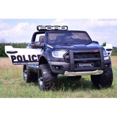 FORD RANGER F150RP POLICJA LICENCJA,4x4, MIĘKKIE KOŁA EVA, MIĘKKIE SIEDZENIE, WOLNY START, KLUCZYK FULL OPCJA 12V