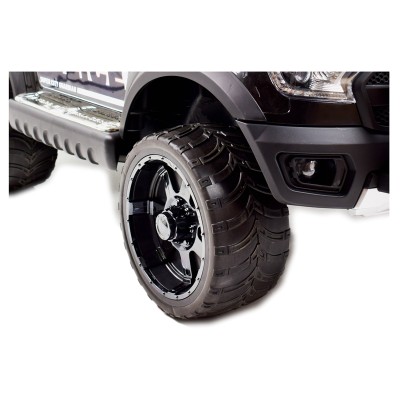 FORD RANGER F150RP POLICJA LICENCJA,4x4, MIĘKKIE KOŁA EVA, MIĘKKIE SIEDZENIE, WOLNY START, KLUCZYK FULL OPCJA 12V