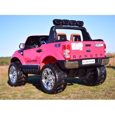 FORD F650 4X4, 2X12V, LICENCJA, MP4, MIĘKKIE KOŁA EVA, MIĘKKIE SIEDZENIE, LAKIER FULL OPCJA 12V/F650