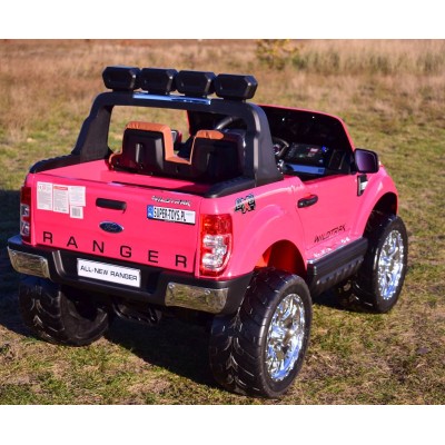 FORD F650 4X4, 2X12V, LICENCJA, MP4, MIĘKKIE KOŁA EVA, MIĘKKIE SIEDZENIE, LAKIER FULL OPCJA 12V/F650