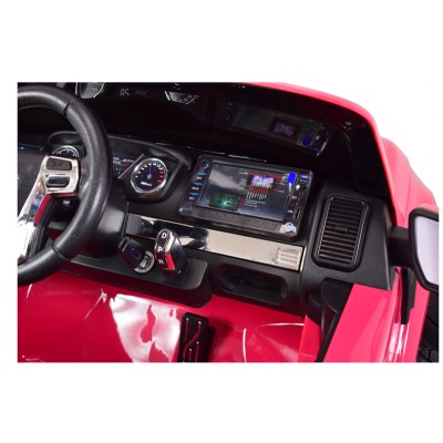 FORD F650 4X4, 2X12V, LICENCJA, MP4, MIĘKKIE KOŁA EVA, MIĘKKIE SIEDZENIE, LAKIER FULL OPCJA 12V/F650