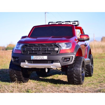 FORD  F150R RAPTOR LICENCJA,4x4, MIĘKKIE KOŁA EVA, MIĘKKIE SIEDZENIE, WOLNY START, KLUCZYK FULL OPCJA, LAKIER 12V