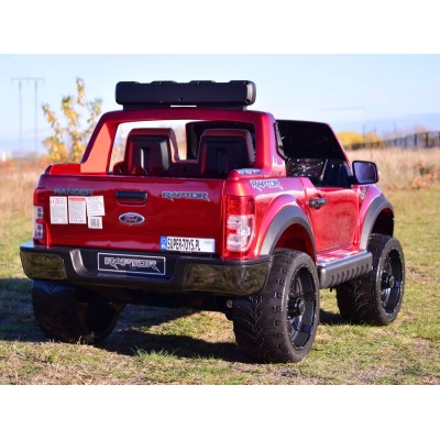 FORD  F150R RAPTOR LICENCJA,4x4, MIĘKKIE KOŁA EVA, MIĘKKIE SIEDZENIE, WOLNY START, KLUCZYK FULL OPCJA, LAKIER 12V