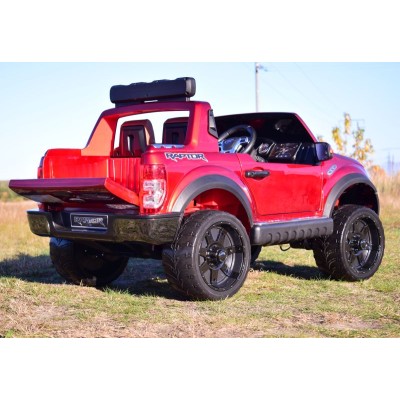 FORD  F150R RAPTOR LICENCJA,4x4, MIĘKKIE KOŁA EVA, MIĘKKIE SIEDZENIE, WOLNY START, KLUCZYK FULL OPCJA, LAKIER 12V