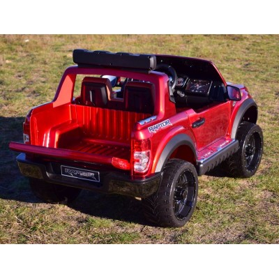 FORD  F150R RAPTOR LICENCJA,4x4, MIĘKKIE KOŁA EVA, MIĘKKIE SIEDZENIE, WOLNY START, KLUCZYK FULL OPCJA, LAKIER 12V