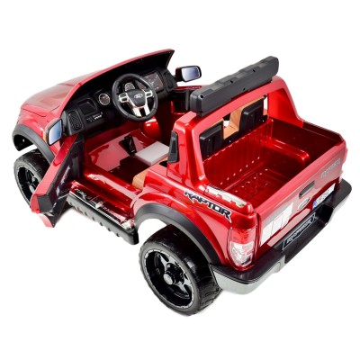 FORD  F150R RAPTOR LICENCJA,4x4, MIĘKKIE KOŁA EVA, MIĘKKIE SIEDZENIE, WOLNY START, KLUCZYK FULL OPCJA, LAKIER 12V