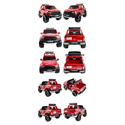 FORD  F150R RAPTOR LICENCJA,4x4, MIĘKKIE KOŁA EVA, MIĘKKIE SIEDZENIE, WOLNY START, KLUCZYK FULL OPCJA, LAKIER 12V