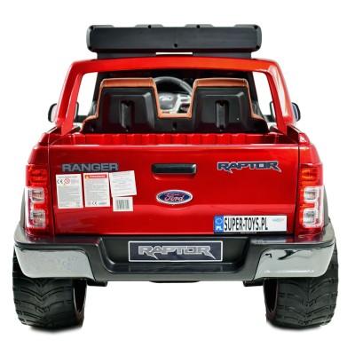 FORD  F150R RAPTOR LICENCJA,4x4, MIĘKKIE KOŁA EVA, MIĘKKIE SIEDZENIE, WOLNY START, KLUCZYK FULL OPCJA, LAKIER 12V