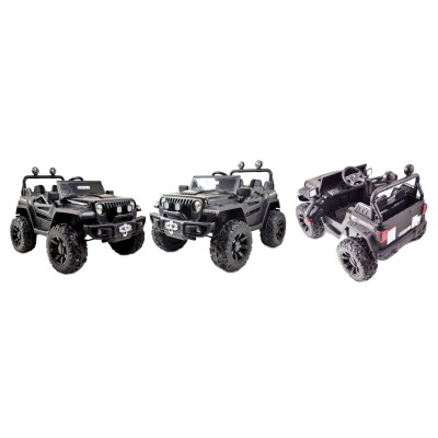 MEGA DŻIP OFF ROAD 4X4, MIĘKKIE KOŁA, MIĘKKIE SIEDZENIE, FUNKCJA BUJANIA, KLUCZYK,/HC8988