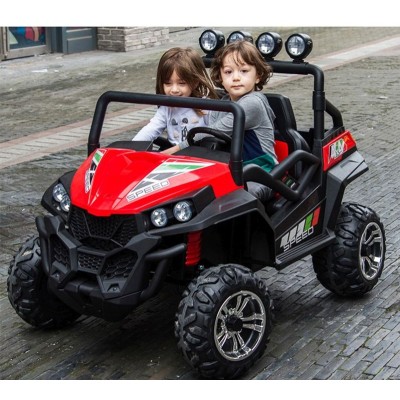 MEGA BUGGY 4X4  2x12V SPEED NEW DLA 2 DZIECI, MĘKKIE KOŁA, MIĘKKIE SIEDZENIA/S2588