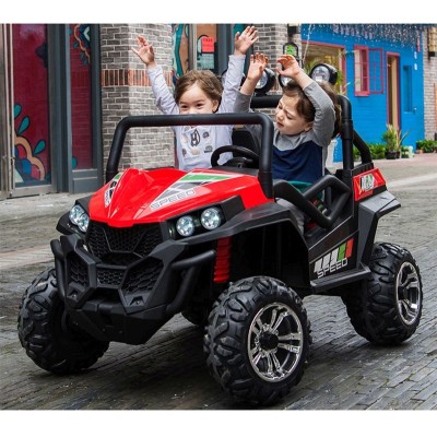 MEGA BUGGY 4X4  2x12V SPEED NEW DLA 2 DZIECI, MĘKKIE KOŁA, MIĘKKIE SIEDZENIA/S2588