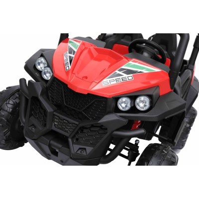 MEGA BUGGY 4X4  2x12V SPEED NEW DLA 2 DZIECI, MĘKKIE KOŁA, MIĘKKIE SIEDZENIA/S2588
