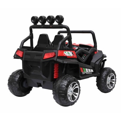 MEGA BUGGY 4X4  2x12V SPEED NEW DLA 2 DZIECI, MĘKKIE KOŁA, MIĘKKIE SIEDZENIA/S2588