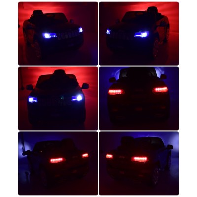 ORYGINALNY JEEP GRAND CHEROKEE, MIĘKKIE KOŁA, MIĘKKIE SIEDZENIE, SUPER WERSJA/JJ2055