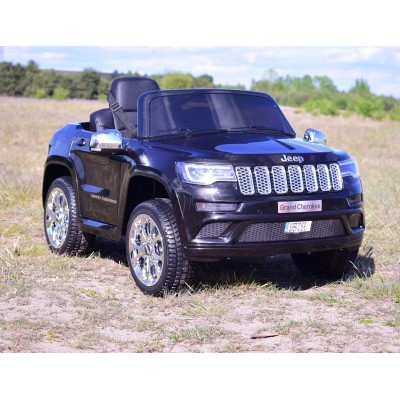 ORYGINALNY JEEP GRAND CHEROKEE, MIĘKKIE KOŁA, MIĘKKIE SIEDZENIE, SUPER WERSJA/JJ2055