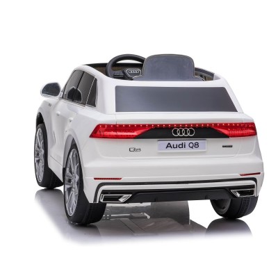 ORYGINALNE AUDI Q8 W NAJLEPSZEJ OPCJI, MIĘKKIE KOŁA, MIĘKKIE SIEDZENIE/JJ2066