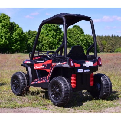 NAJNOWSZY BUGGY SPEED CHAMPION, MIĘKKIE KOŁA, MIĘKKIE SIEDZENIE, BLOKADA PRĘDKOŚCI, 4 BIEGOWA SKRZYNIA/ JS370B