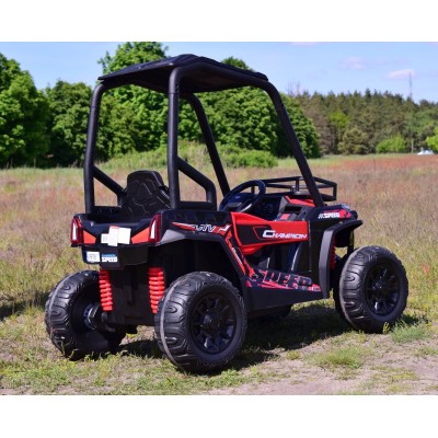 NAJNOWSZY BUGGY SPEED CHAMPION, MIĘKKIE KOŁA, MIĘKKIE SIEDZENIE, BLOKADA PRĘDKOŚCI, 4 BIEGOWA SKRZYNIA/ JS370B