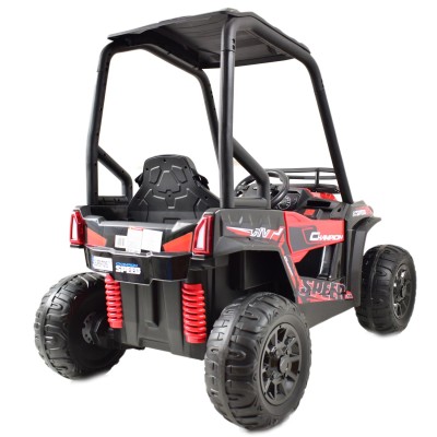 NAJNOWSZY BUGGY SPEED CHAMPION, MIĘKKIE KOŁA, MIĘKKIE SIEDZENIE, BLOKADA PRĘDKOŚCI, 4 BIEGOWA SKRZYNIA/ JS370B