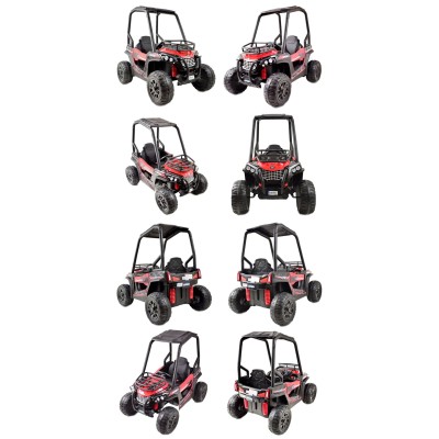 NAJNOWSZY BUGGY SPEED CHAMPION, MIĘKKIE KOŁA, MIĘKKIE SIEDZENIE, BLOKADA PRĘDKOŚCI, 4 BIEGOWA SKRZYNIA/ JS370B