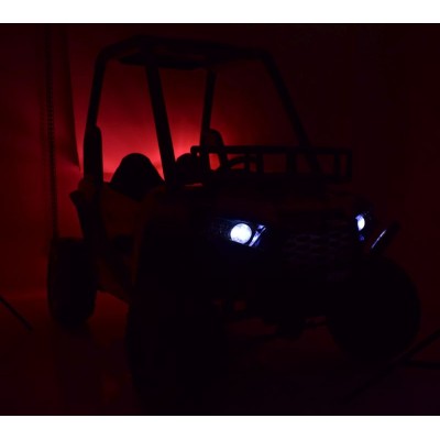 MEGA BUGGY UTV 24V SUPER MUSTER, METALOWE AMORTYZATORY, 2X200W, SUPER MOC/JS360B