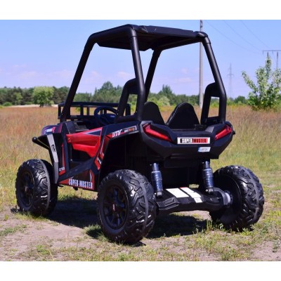 MEGA BUGGY UTV 24V SUPER MUSTER, METALOWE AMORTYZATORY, 2X200W, SUPER MOC/JS360B