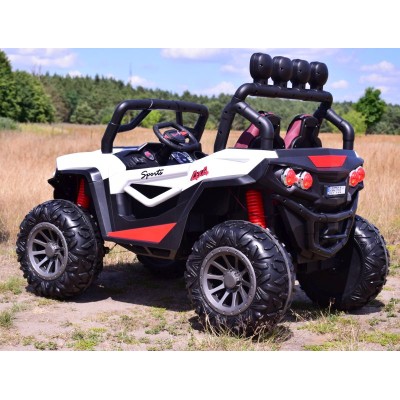 MEGA AUTO BUGGY SPORTS 4X4 , METALOWE AMORTYZATORY, FUNKCJA BUJANIA, PODŚWIETLANA MASKA. LICZNIKI,  FULL OPCJA /CL908