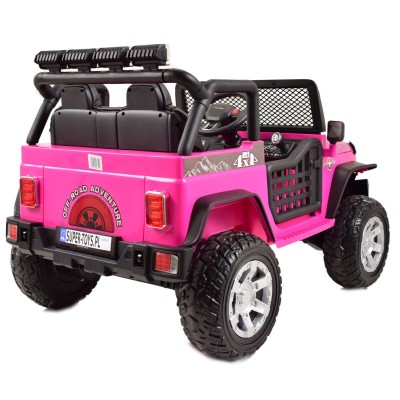 WIELKI DZIP 4X4  ROUGH SPEED, FUNKCJA BUJANIA, WALIZKA, RADIO FM, MIĘKKIE KOŁA/XMX-617