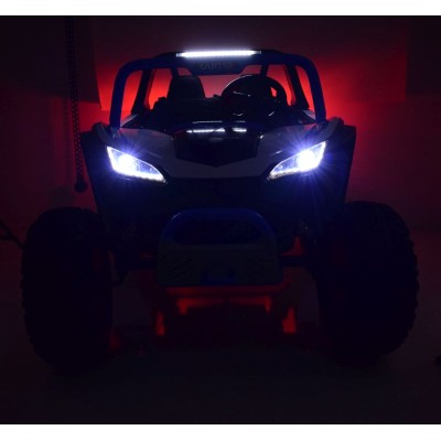 MEGA BUGGY VEOTOR 24 V, 400 W MEGA MOC, PILOT, MIĘKKIE SIEDZENIE, MIĘKKIE KOŁA /DLS-1