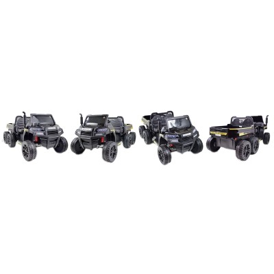 BUGGY 6 KOŁOWY DLA 2 DZIECI, WYWROTKA, MIĘKKIE KOŁA, MIEKKIE SIEDZENIE, NAJMOCNIEJSZA WERSJA/A730-2