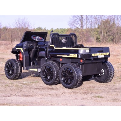 BUGGY 6 KOŁOWY DLA 2 DZIECI, WYWROTKA, MIĘKKIE KOŁA, MIEKKIE SIEDZENIE, NAJMOCNIEJSZA WERSJA/A730-2