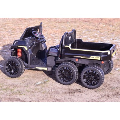 BUGGY 6 KOŁOWY DLA 2 DZIECI, WYWROTKA, MIĘKKIE KOŁA, MIEKKIE SIEDZENIE, NAJMOCNIEJSZA WERSJA/A730-2