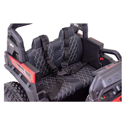 MEGA BUGGY RZR TURBO 12 V,4X4 180 W MEGA MOC, PILOT, MIĘKKIE SIEDZENIE, MIĘKKIE KOŁA, FUNKCJA BUJANIA, KLUCZYK /HC301
