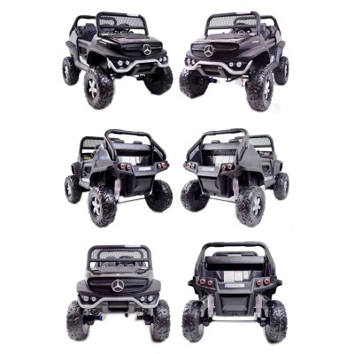 MERCEDES BENZ UNIMOG 4X4,12V14AH, AMORTYZATORY, MIĘKKIE KOŁA,MIĘKKIE SIEDZENIE SUPER OPCJA/UNIMOG