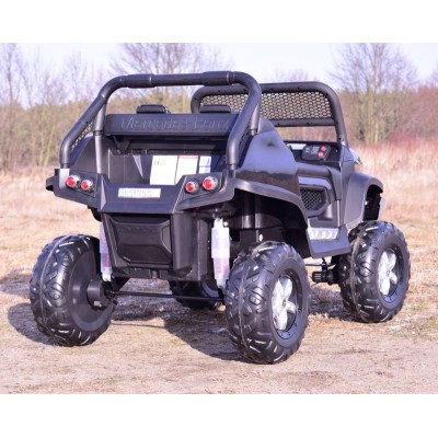 MERCEDES BENZ UNIMOG 4X4,12V14AH, AMORTYZATORY, MIĘKKIE KOŁA,MIĘKKIE SIEDZENIE SUPER OPCJA/UNIMOG