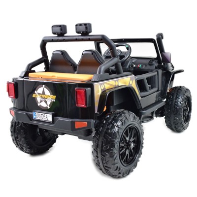 MEGA JEEP 4 SPEED  DLA DZIECKA I DLA RODZICA  4x4, DO 100 kg - STEROWANIE TELEFONEM, WALIZKA - HIT/XB1118