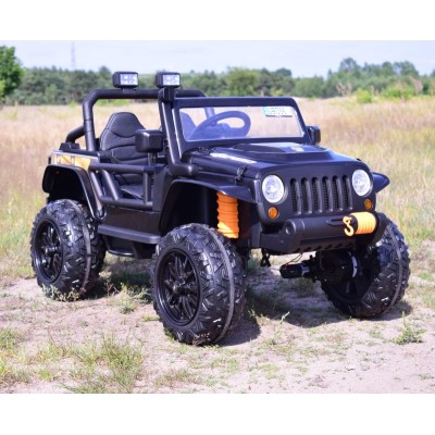 MEGA JEEP 4 SPEED  DLA DZIECKA I DLA RODZICA  4x4, DO 100 kg - STEROWANIE TELEFONEM, WALIZKA - HIT/XB1118
