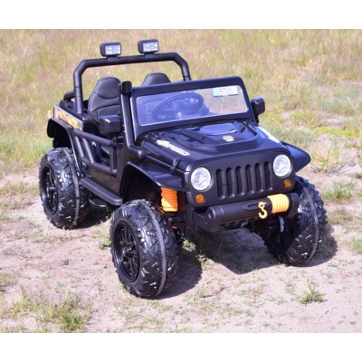 MEGA JEEP 4 SPEED  DLA DZIECKA I DLA RODZICA  4x4, DO 100 kg - STEROWANIE TELEFONEM, WALIZKA - HIT/XB1118