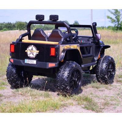 MEGA JEEP 4 SPEED  DLA DZIECKA I DLA RODZICA  4x4, DO 100 kg - STEROWANIE TELEFONEM, WALIZKA - HIT/XB1118