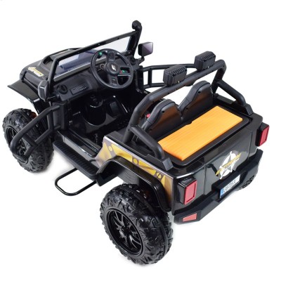 MEGA JEEP 4 SPEED  DLA DZIECKA I DLA RODZICA  4x4, DO 100 kg - STEROWANIE TELEFONEM, WALIZKA - HIT/XB1118