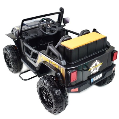 MEGA JEEP 4 SPEED  DLA DZIECKA I DLA RODZICA  4x4, DO 100 kg - STEROWANIE TELEFONEM, WALIZKA - HIT/XB1118