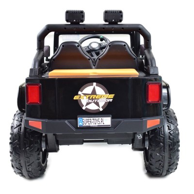 MEGA JEEP 4 SPEED  DLA DZIECKA I DLA RODZICA  4x4, DO 100 kg - STEROWANIE TELEFONEM, WALIZKA - HIT/XB1118