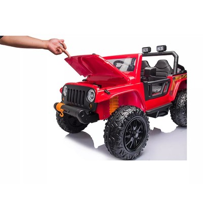 MEGA JEEP 4 SPEED  DLA DZIECKA I DLA RODZICA  4x4, DO 100 kg - STEROWANIE TELEFONEM, WALIZKA - HIT/XB1118