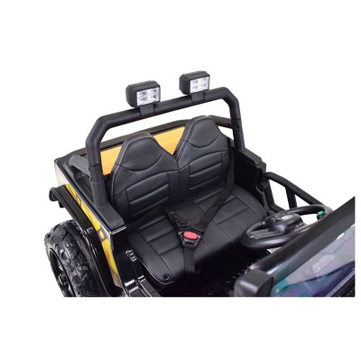 MEGA JEEP 4 SPEED  DLA DZIECKA I DLA RODZICA  4x4, DO 100 kg - STEROWANIE TELEFONEM, WALIZKA - HIT/XB1118