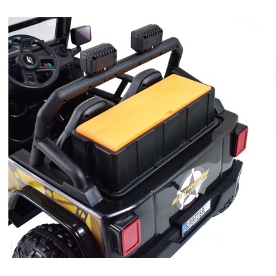 MEGA JEEP 4 SPEED  DLA DZIECKA I DLA RODZICA  4x4, DO 100 kg - STEROWANIE TELEFONEM, WALIZKA - HIT/XB1118